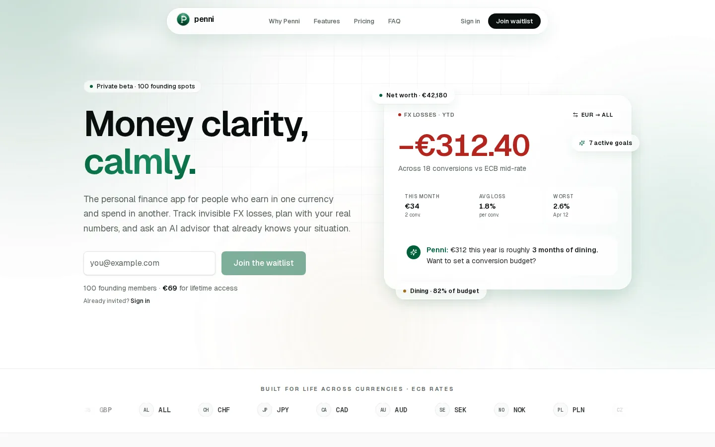 Penni website